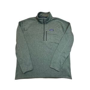 Patagonia Better Sweater 1/4-Zip Fleece GREEN XXL